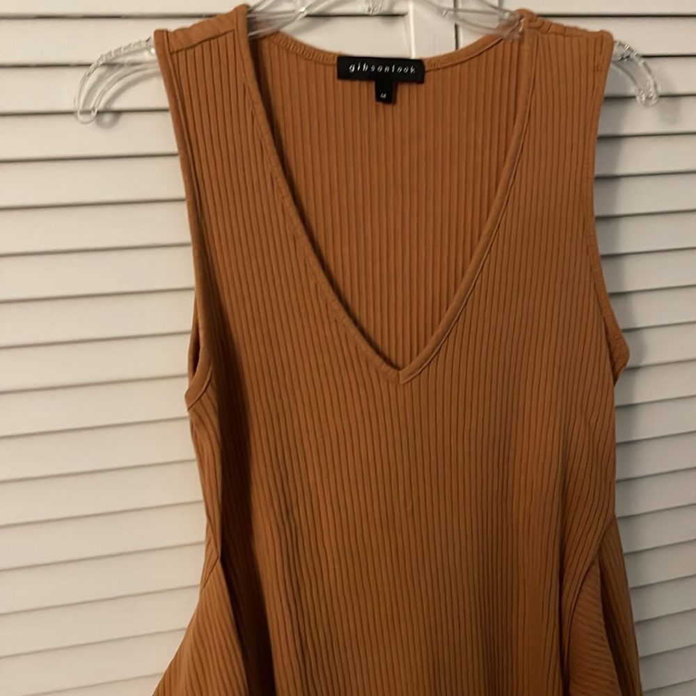 Tie-Waist Ribbed Dress - Picture 4 of 4